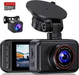Hoogwaardige Dashcam voor Auto - 2.5K + 1080P Full HD Beeldkwaliteit — thumbnail 1