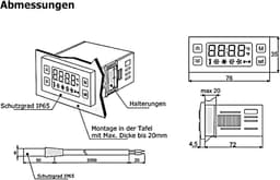 Digitale Temperatuurregelaar 24V met 20A Relais voor Verwarming en Koeling - Universele Thermostaat — thumbnail 4