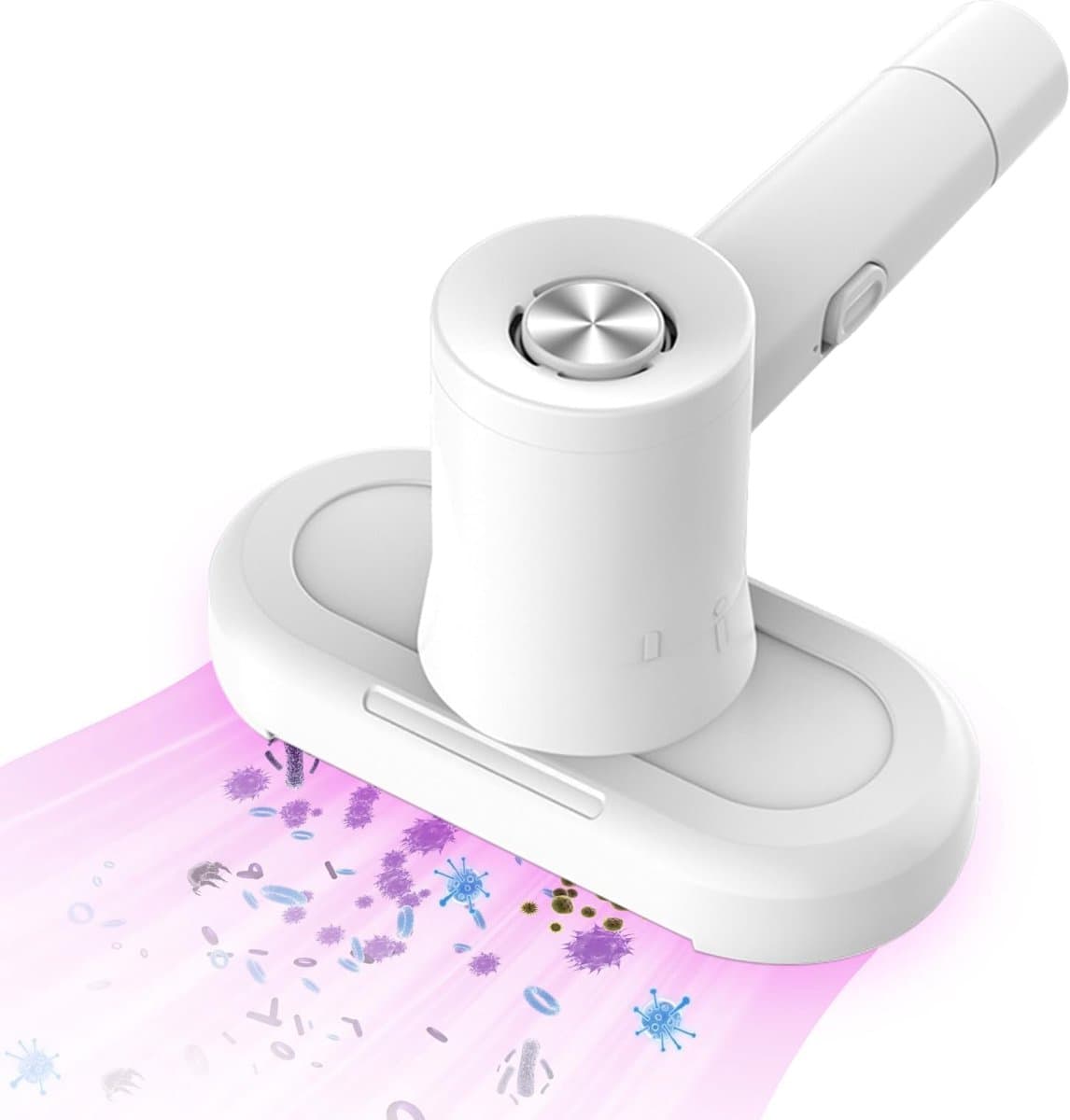 Namajunas - Huisstofmijt Stofzuiger - Bedstofzuiger - Matrasreiniger - Kruimelzuiger - Mijtzuiger met uv-licht - matrasreiniger - bedstofzuiger met HEPA-permanente stofreservoir - Mini-handstofzuiger voor Matrassen, Bedden - Geluidsdempend ontwerp — afbeelding 1
