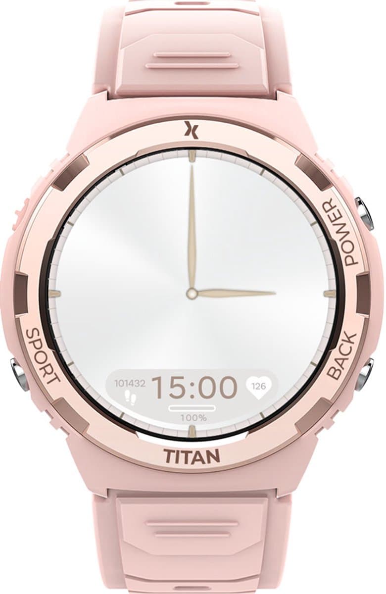 maxcom smartwatch FW100 valkiria roze — afbeelding 1