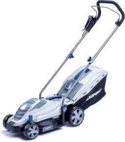 Elektrische grasmaaier - Grasmaaier 33cm - Gazon onderhoud - 5-voudige hoogte-instelling - 1300W vermogen - Zwart — thumbnail 3