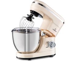 Mini Keukenmachine met Planetaire Garde - 1200W Kracht en 6 Snelheidsstanden