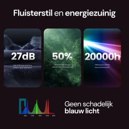 Yaber K300S Beamer – Ultra Short Throw Projector – 1000 ANSI Lumen – Full HD 1080p – Sound by JBL – Smart Projector met Google TV – Wi-Fi 6 & Bluetooth – Compacte Thuisbioscoop — thumbnail 2