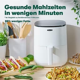 3 L Touchscreen Airfryer - mat wit — thumbnail 3