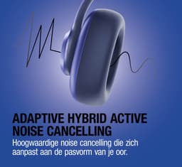 FRESH 'N REBEL Clam Ace 2 Over-ear Draadloze hoofdtelefoon met Noise-cancelling True Blue — thumbnail 5