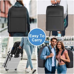 RHYTHMFLAME - Tas geschikt voor PS5/Slim/ Pro Consoler - PS5 Koffer - PS5 Tas -Beschermingstas - Draagtas geschikt voor PS5 - Hoge Kwaliteit Soft Case - Digitale & Disc versie - Zwart — thumbnail 5
