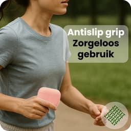 Case - Geschikt voor Apple Airpods Pro 3 - Siliconen Hoes met Clip - Silicone Hoesje Cover - Lichtroze — thumbnail 5