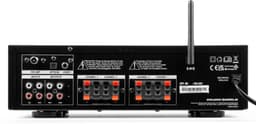 Versterker met Bluetooth - Power Dynamics PV240BT - 4-zone versterker met radio & mp3 speler - 8x 50W - Zwart — thumbnail 2