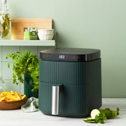 Greenpan Silhouette Air Fryer XL - 5L - enkele mand - tot 4 personen - PFAS-vrij - 12 programma's - Automatisch uitschakelen - Met timerfunctie - Moroccan Green — thumbnail 4