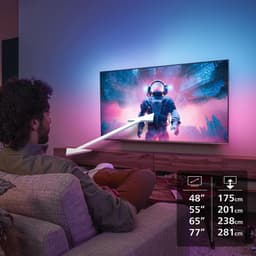 PHILIPS 48OLED760/12 - Ultra HD 4K - OLED-tv - 48 inch - 2025 — thumbnail 3