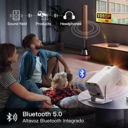 Lexium Mini beamer - Projector - Beamerscherm - Projectiescherm - Outdoor & Indoor Projector - — thumbnail 5