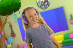 Gabby's Poppenhuis - Mercat - draadloze kinderkoptelefoon - met pluche volumebegrenzing - microfoon — thumbnail 4