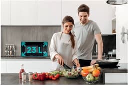 magnetrongrill 23l 800w zwart - hisense - H23MOBSD1HG — thumbnail 5