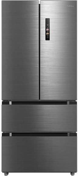 Midea MDRF692FIE46 - Amerikaanse koelkast - Vrijstaand - Frans deur - Roestvrijstaal - 2 deur(en) - Touch - LED - E label - 35 dB - 306 kWh/jaar — thumbnail 1