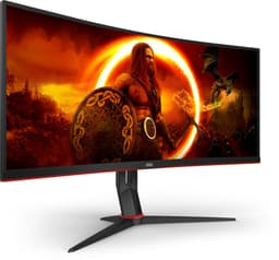 AOC CU34G2XP/BK 34'' Curved gaming monitor — thumbnail 3