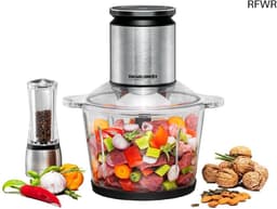 RFWR® Multi Hakselaar met RVS Behuizing en XXL Glazen Container — thumbnail 1