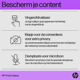 HP 14-em0959nd AMD Ryzen™ 5 7520U Laptop 35,6 cm (14") Full HD 8 GB LPDDR5-SDRAM 512 GB SSD Wi-Fi 6 (802.11ax) Windows 11 Home Zwart — thumbnail 2