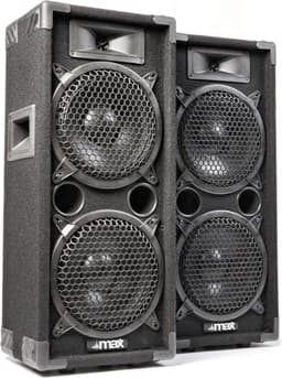 SkyTec MAX28 disco speakerset 2x 8 1600W — thumbnail 1