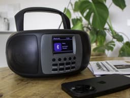 Lenco SCD-860BK - Draagbare DAB+/FM-radio met Bluetooth CD-speler en groot LCD-kleurenscherm - Zwart — thumbnail 5