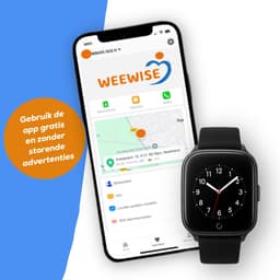 Weewise WS32 – GPS-horloge voor senioren - Valdetectie - SOS knop - GPS Tracker - GPS Horloge Ouderen - Alarm Horloge - SOS Horloge - Valdetectie - Alzheimer - Dementie - Alarmknop - Videobellen– GPS live locatie — thumbnail 3