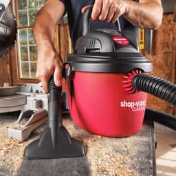 Compacte Nat-en Droog Stofzuiger 7,6 L met Opvouwbare Handgreep en Multifunctionele Accessoires — thumbnail 3