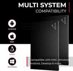 Ultradunne 2,5 inch externe harde schijf 1TB met USB 3.0 voor PC, Mac en Laptop opslag — thumbnail 3
