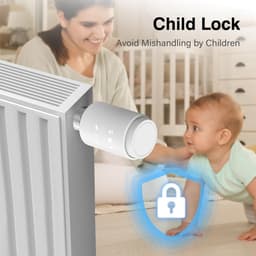 Slimme Radiator Thermostaat met Wifi - Digitale Temperatuurregeling via App & Spraakbesturing — thumbnail 5