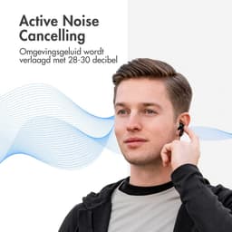 imoshion Aura Pro Earbuds - Draadloze Oordopjes met Active Noise Cancelling (ANC) - Wireless Bluetooth Earphones - In-Ear Oortjes — thumbnail 2