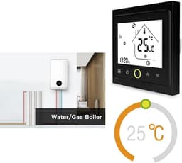 Slimme Thermostaat voor CV-Ketel en Boiler - Wifi Temperatuurregelaar met App Bediening — thumbnail 5