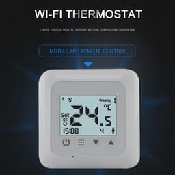 Slimme Wifi Thermostaat voor Elektrische & Watervloerverwarming - App & Spraakbediening — thumbnail 5