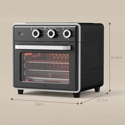 Multifunctionele Mini Oven 20L met Heißluftfunctie en 5 Modi — thumbnail 3