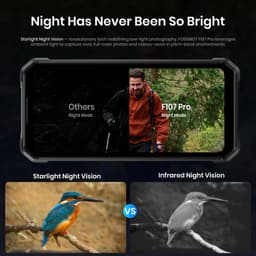 FOSSiBOT F107 Pro robuuste smartphone, 12+512 GB, 6,95 inch scherm, 28.000 mAh batterij, 200 MP AI-camera, 66 W snelladen, nachtzicht en 5G — thumbnail 5