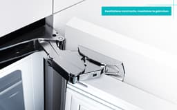 ETNA KCD8178DNF - Inbouw Koel-vriescombinatie - NoFrost - Nishoogte 178 cm Koel/vriescombinatie Wit — thumbnail 5