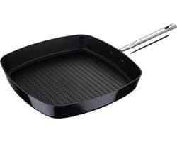 Barbecue Pixel Zwart Roestvrij staal Gehard aluminium (28 x 28 x 4,5 cm)
