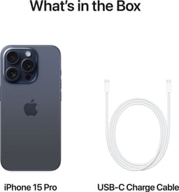 Apple iPhone 15 Pro - 512GB - Blauw Titanium — thumbnail 4