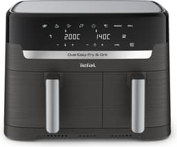 Tefal Easy Fry Dual XXL & Grill EY905B - Dubbele Airfryer - 8.3L - Grillfunctie - 8 Programma's - 70% Energiebesparing — thumbnail 1