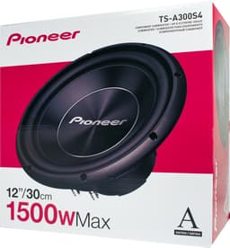 Pioneer TS-A300S4 Subwoofer - 12" Inch Autosubwoofer - met Enkele 4-ohm Spreekspoel - 1500 W - 30 cm — thumbnail 5