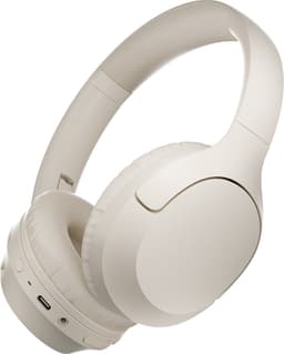 Over Ear Koptelefoon Draadloos - Draadloze Headset met Microfoon - Bluetooth 5.3 - 60 Uur Batterij - Inklapbaar - ENC Kristalheldere Gesprekken - Bluetooth Headset - Wit — thumbnail 1