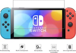 Beschermglas Geschikt voor Nintendo Switch Screenprotector Tempered Glass - Screenprotector Geschikt voor Nintendo Switch Screen Protector — thumbnail 3