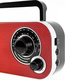 Camry CR 1140 R - Draagbare Radio - Rood — thumbnail 4