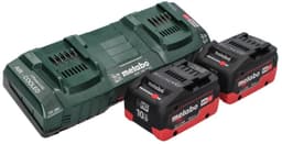 Metabo RM 36-18 LTX BL 36 Accu grasmaaier 36 V ( 2x 18 V ) LTX Brushless + 2x accu 10.0 Ah + dubbele lader — thumbnail 4