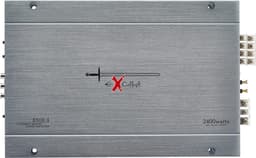 Excalibur X600.4 - Autoversterker - 4-Kanaals - 2400W Piek / 4 x 60W RMS / 2 x 120W RMS - 4Ω - Variabele Crossover (High/Low Pass) - MOSFET Voedingsmodule — thumbnail 3
