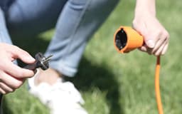 Elektrische grasmaaier 1200 W met 33 cm maaibreedte, verstelbare hoogte en grote opvangzak — thumbnail 4