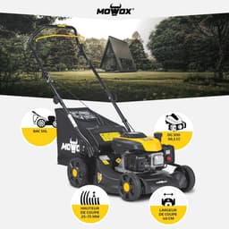 Benzine-Grasmaaier 40 cm Maaibreedte met Centrale Hoogteverstelling — thumbnail 2