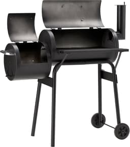 Grillchef Tennesee 100 Smokerbarbecue - zwart — thumbnail 1