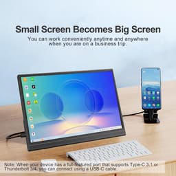 Portable Monitor - Draagbare Scherm - Uitbreider - Full HD — thumbnail 4