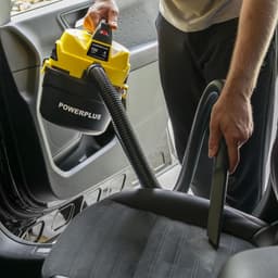 Powerplus elektrische stofzuiger nat-droog POWX318 - 750W stofzuiger werkruimte, huis, tuin, auto - 4l tank - met 2 acc. — thumbnail 5
