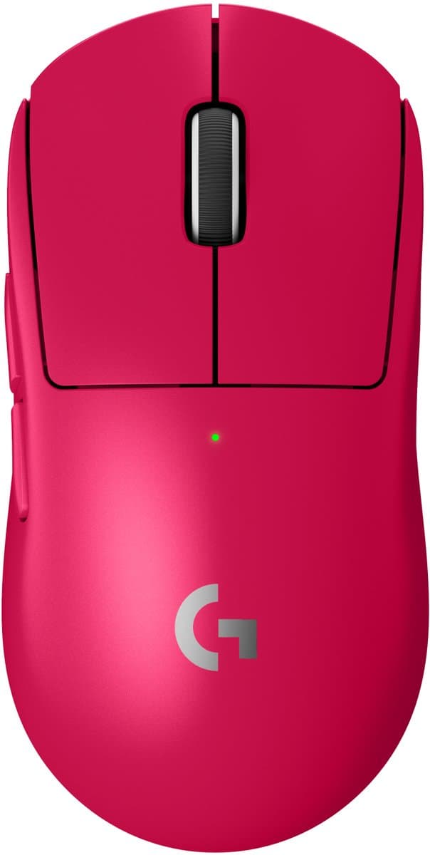Logitech G PRO X Superlight 2 Lightspeed Draadloze Gaming Muis Magenta — afbeelding 1