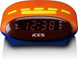 Ices Wekkerradio - Digitale Wekker - Dubbel Alarm en Snooze - ICR-210 Kids - Kleurrijk design — thumbnail 3