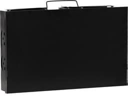 Opvouwbare toeristengrill/kampeer barbecue met vork en spatel, koffer 43x26,5x46,5 cm — thumbnail 4